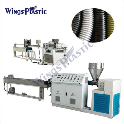 Plastic Vacuum Cleaner EVA PE Spiraal Gekrompen Pipe Extruder Machine Duurzaam