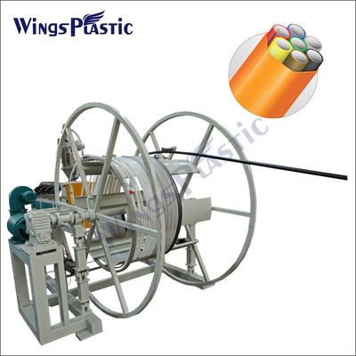 Plastic PE -kabel 7 manieren Micropipe bundel duct extruder machine plastic buis extrusiemachine