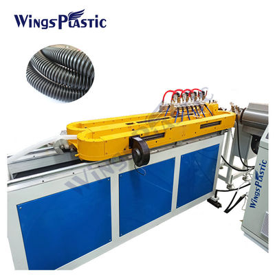 Plastic enkele muur PVC PP PE Spiral golfgolfde pijpslang Extrusion Make Machine Extruders