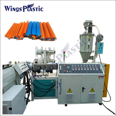 Micro Duct PE Silicone Core Pipe Telecommunicatie Kabel Microduct Productielijn Communicatie Kabel Duct Maker