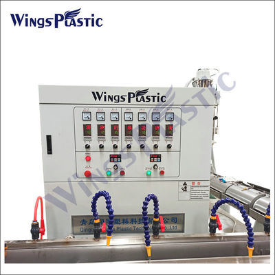 Drie lagen PVC-vezelversterkt vlechten Garde slangbuis Extrusie Machines Productielijn