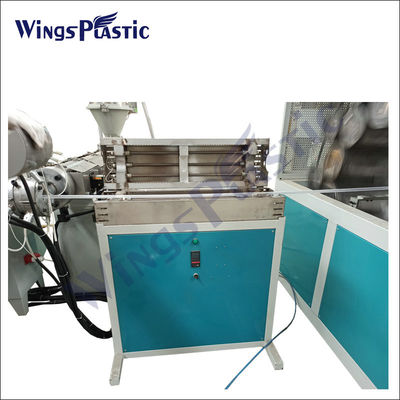 Drie lagen PVC-vezelversterkt vlechten Garde slangbuis Extrusie Machines Productielijn