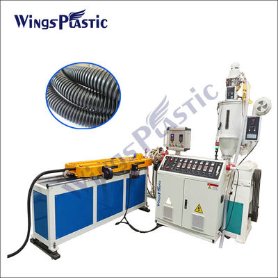 Stabiele HDPE van de de Machinehoge snelheid van de Pijpextruder Enige Muur Golf de Pijpextruder