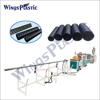 HDPE Golfpijp die Machine tot PE maken Plastic Spiraalvormige Buis die Machine maken