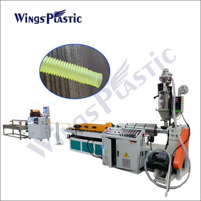 High Speed PP PE Single Wall Corrugated Pipe Extruder Machine voor medische slang
