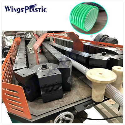 hdpe dubbelwandige golfdrainagepijpmachine extrusielijn