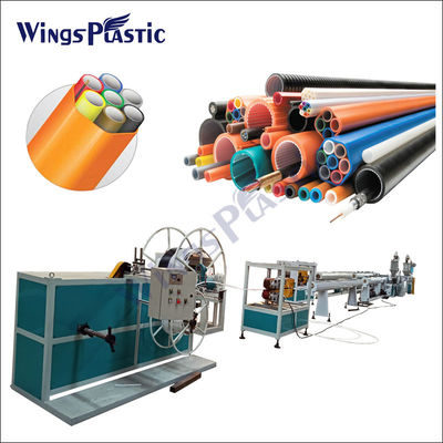 Productielijn voor extruder van HDPE-microductbundels